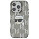 Karl Lagerfeld case for iPhone 16 Pro 6,3&quot; KLHCP16LHKLPKHK black Hard IML Karl Head Electroplated 3666339319786