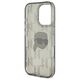 Karl Lagerfeld case for iPhone 16 Pro 6,3&quot; KLHCP16LHKLPKHK black Hard IML Karl Head Electroplated 3666339319786