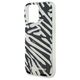 Karl Lagerfeld case for iPhone 16 Pro 6,3&quot; KLHCP16LHZBPKCCK black Hard IML Zebra Pattern & Cord 3666339320300