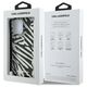 Karl Lagerfeld case for iPhone 16 Pro 6,3&quot; KLHCP16LHZBPKCCK black Hard IML Zebra Pattern & Cord 3666339320300