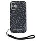 Karl Lagerfeld case for iPhone 16 Plus 6,7&quot; KLHCP16MHZBPKCCU Purple Hard Zebra With Cord 3666339320331