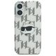 Karl Lagerfeld case for iPhone 16 6,1&quot; KLHCP16SHKLPCHT transparent Hard IML Choupette Head Electroplated 3666339319885