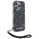 Karl Lagerfeld case for iPhone 16 Pro Max 6,9&quot; KLHCP16XHZBPKCCU Purple Hard Zebra With Cord 3666339320355