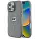Karl Lagerfeld case for iPhone 16 Pro Max 6,9&quot; KLHMP16XHLSCHK black Hard IML Metal Choupette Head MagSafe 3666339318239