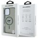 Karl Lagerfeld case for iPhone 16 Pro Max 6,9&quot; KLHMP16XHLSCHK black Hard IML Metal Choupette Head MagSafe 3666339318239