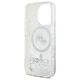 Karl Lagerfeld case for iPhone 16 Pro Max 6,9&quot; KLHMP16XLGKCSGH transparent Hard Liquid Glitter Karl&Choupette Head MagSafe 3666339319151
