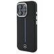 Mercedes case for iPhone 16 Pro 6,3&quot; MEHMP16L23SUMBK Hardcase Silicone Blue Stripe MagSafe black 3666339326746