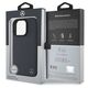 Mercedes case for iPhone 16 Pro Max 6,9&quot; MEHMP16X23RBGVV Hardcase MB Wood Imitation Leather MagSafe navy blue 3666339312251