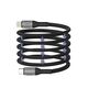 Maxlife MXUC-11 magnetic cable USB-C - Lightning 1,0 m 27W black nylon 5907457795969