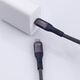 Maxlife MXUC-11 magnetic cable USB-C - Lightning 1,0 m 27W black nylon 5907457795969