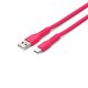 COLORUM cable USB-A - USB-C 1,8m 3A CK60-AC-02 xMagenta 5907457718524