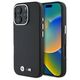 Original Case IPHONE 16 PRO MAX BMW Hardcase M Smooth Full Wrapped Metal MagSafe (BMHMP16X23PMWK) black 3666339324599