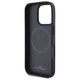 Original Case IPHONE 16 PRO MAX BMW Hardcase Signature Leather Textured & Line MagSafe (BMHMP16X23RDCLK) black 3666339323318