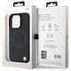 Original Case IPHONE 16 PRO MAX BMW Hardcase Signature Leather Half Textured & Circle MagSafe (BMHMP16X23RTPK) black 3666339323431