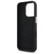 Original Case IPHONE 16 PRO Guess Hardcase Silicone Logo Strass 4G (GUHCP16LM4DGPK) black 3666339328788