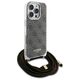Original Case IPHONE 16 PRO MAX Guess Hardcase Crossbody Cord 4G Print (GUHCP16XHC4SEW) brown 3666339345198