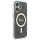 Original Case IPHONE 16 PLUS Guess Hardcase IML 4G MagSafe (GUHMP16MH4STK) black 3666339341978