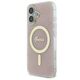 Original Case IPHONE 16 PLUS Guess Hardcase IML 4G MagSafe (GUHMP16MH4STP) pink 3666339342050