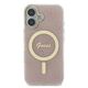 Original Case IPHONE 16 PLUS Guess Hardcase IML 4G MagSafe (GUHMP16MH4STP) pink 3666339342050