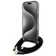 Original Case IPHONE 16 Guess Hardcase Crossbody Cord Script MagSafe (GUHMP16SHCTSGNSK) black 3666339345648