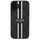 Original Case IPHONE 16 Guess Hardcase 4G Printed Stripes MagSafe (GUHMP16SP4RPSK) black 3666339342081