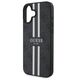 Original Case IPHONE 16 Guess Hardcase 4G Printed Stripes MagSafe (GUHMP16SP4RPSK) black 3666339342081