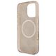 Original Case IPHONE 16 PRO MAX Guess Hardcase IML Peony On 4G Background MagSafe (GUHMP16XH4PYEEW) brown 3666339300081