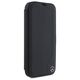 Original Case IPHONE 16 Mercedes Bookcase Leather Wood Imitation (MEBKP16S23RBGVK) black 3666339364564