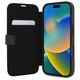 Original Case IPHONE 16 Mercedes Bookcase Leather Wood Imitation (MEBKP16S23RBGVK) black 3666339364564