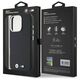 Original Case IPHONE 16 PRO BMW Hardcase M Smooth Full Wrapped Metal (BMHCP16L23PMWK) black 3666339312121
