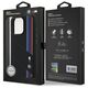 Original Case IPHONE 16 PRO BMW Hardcase Silicone Cut Tricolor Lines MagSafe (BMHMP16L23SCUK) black 3666339325145