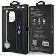 Original Case IPHONE 16 PRO BMW Hardcase Silicone Hexagon Blue Line MagSafe (BMHMP16L23SHEB) black 3666339324865