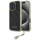 Original Case IPHONE 16 PRO Guess Hardcase 4G Charms Collection (GUHCP16LGF4GGR) black 3666339345983