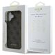 Original Case IPHONE 16 Guess Hardcase 4G Charms Collection (GUHCP16SGF4GBR) brown 3666339345921