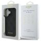 Original Case IPHONE 16 Guess Hardcase 4G Charms Collection (GUHCP16SGF4GGR) black 3666339345969