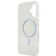 Original Case IPHONE 16 Guess Hardcase IML Glitter Circle MagSafe (GUHMP16SHFGERET) transparent 3666339307554