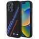 Original Case IPHONE 16 PRO MAX BMW Hardcase Silicone Random Lines MagSafe (BMHMP16X23SSPK) black 3666339324919