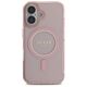 Original Case IPHONE 16 Guess Hardcase IML Glitter Circle MagSafe (GUHMP16SHFGEREP) pink 3666339307851