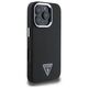 Original Case IPHONE 16 PRO MAX Guess Hardcase Grained Triangle MagSafe (GUHMP16XPGTSPSK) black 3666339302337