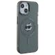 Original Case IPHONE 15 Karl Lagerfeld Hardcase IML Metal Choupette Head MagSafe (KLHMP15SHLSCHK) black 3666339284602