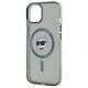 Original Case IPHONE 15 Karl Lagerfeld Hardcase IML Metal Choupette Head MagSafe (KLHMP15SHLSCHK) black 3666339284602