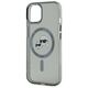 Original Case IPHONE 15 Karl Lagerfeld Hardcase IML Metal Karl&Choupette Head MagSafe (KLHMP15SHLSKCK) black 3666339284749