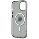 Original Case IPHONE 15 Karl Lagerfeld Hardcase IML Metal Karl Head MagSafe (KLHMP15SHLSKIK) black 3666339284466