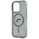 Original Case IPHONE 15 PRO MAX Karl Lagerfeld Hardcase IML Metal Karl&Choupette Head MagSafe (KLHMP15XHLSKCK) black 3666339284770