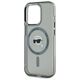 Original Case IPHONE 15 PRO MAX Karl Lagerfeld Hardcase IML Metal Karl Head MagSafe (KLHMP15XHLSKIK) black 3666339284497