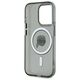 Original Case IPHONE 15 PRO MAX Karl Lagerfeld Hardcase IML Metal Karl Head MagSafe (KLHMP15XHLSKIK) black 3666339284497