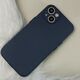 Silicon case for Motorola Moto G35 dark blue 5906961917447