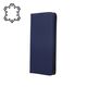 Genuine Leather Smart Pro for Samsung Galaxy S24 FE navy blue 5906961933867