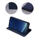 Genuine Leather Smart Pro for Samsung Galaxy S24 FE navy blue 5906961933867
