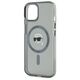 Karl Lagerfeld HC MagSafe IML Metal K. Head case for iPhone 15 6,1&quot; black 3666339284466